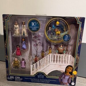 Disney Wish COMPLETE Character Collection 10 figures plus 5 friends NEW
